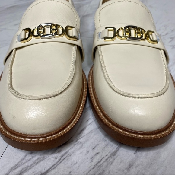 Sam Edelman Christy Ivory Leather Loafer 11M - Picture 9 of 13